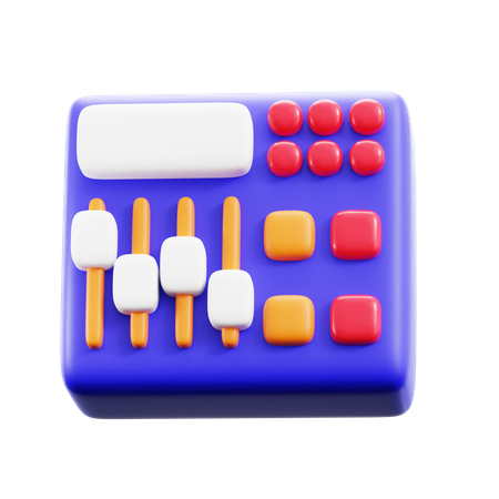 Mixer  3D Icon