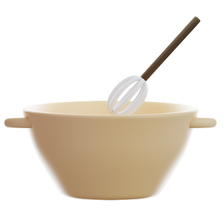 Mixing Bowl  3D Icon