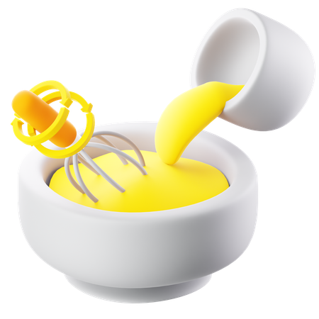 Mixing Bowl  3D Icon