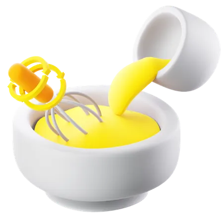Mixing Bowl  3D Icon