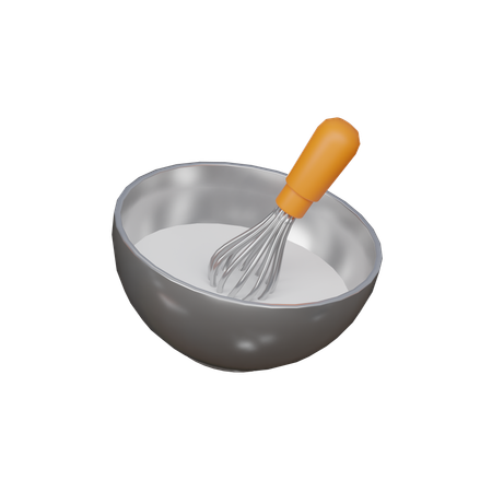 Mixing Food  3D Icon