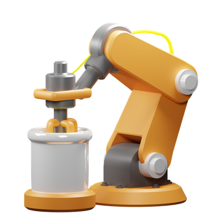 Mixing Robot  3D Icon
