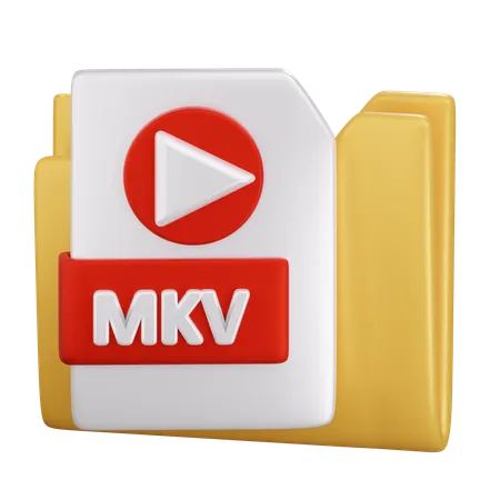 Mkv  3D Icon