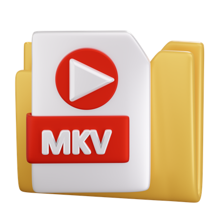 Mkv  3D Icon