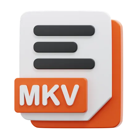 MKV FILE  3D Icon