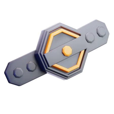 MMA Belt  3D Icon