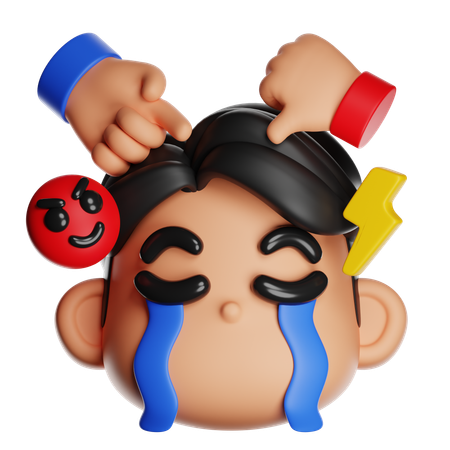 Mobbing  3D Icon