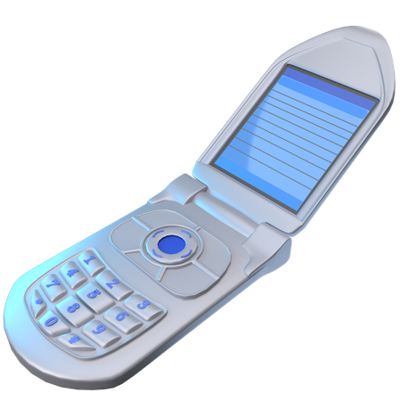 Téléphone portable  3D Icon