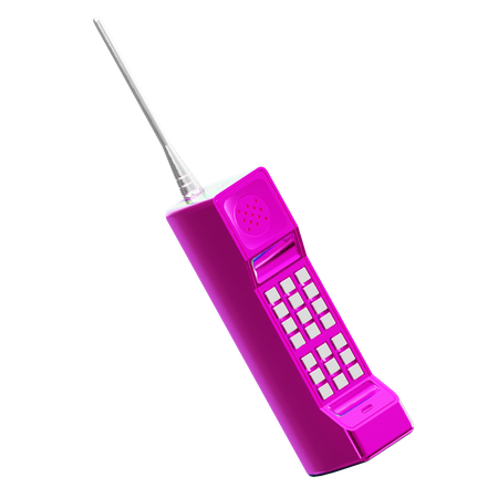 Téléphone portable  3D Icon