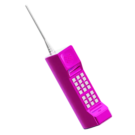 Téléphone portable  3D Icon