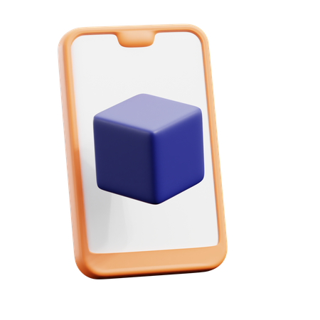 Mobile 3d  3D Icon