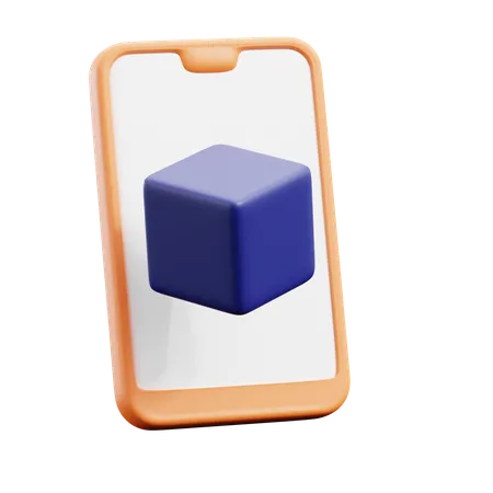 Mobile 3d  3D Icon