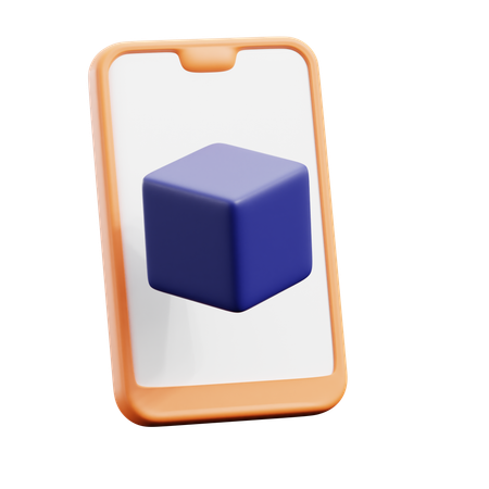 Mobile 3d  3D Icon