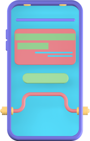 Mobile  3D Icon