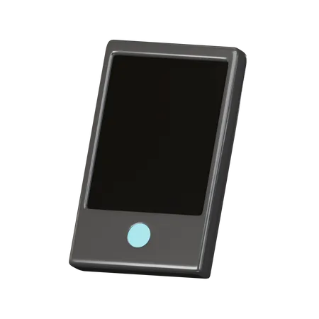 Black Telephone 3D Icon