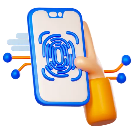 Mobile Access  3D Icon