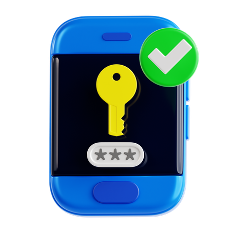 Mobile Access  3D Icon