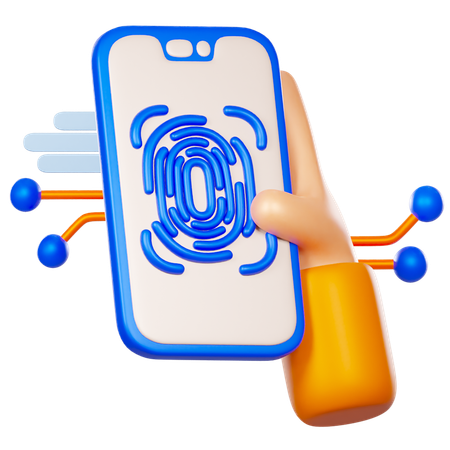 Mobile Access  3D Icon