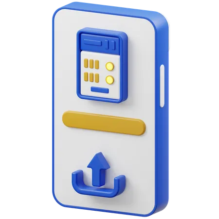 Mobile Access  3D Icon