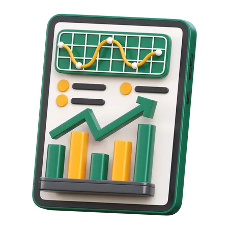 Mobile Analysis  3D Icon