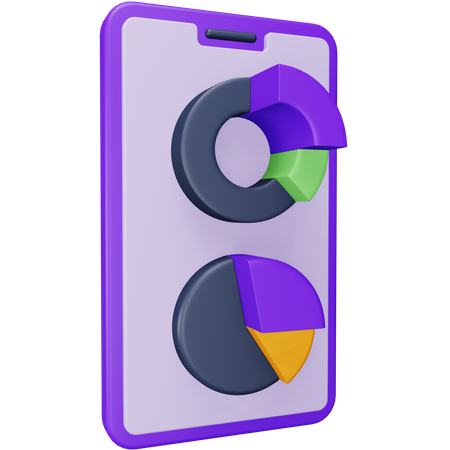 Mobile Analysis 3D Icon