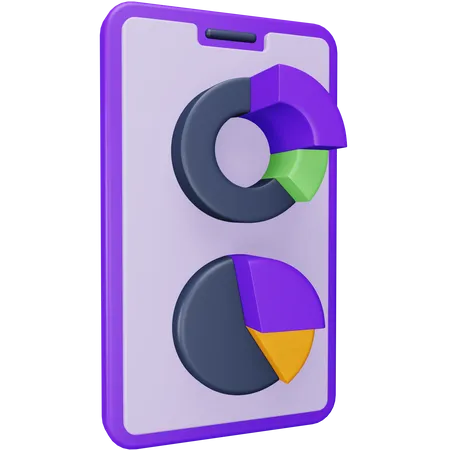 Mobile Analysis  3D Icon