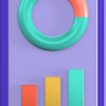 mobile statistics emoji 3d