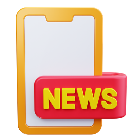 Mobile app  3D Icon