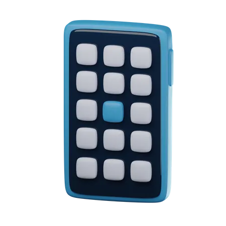 Mobile App  3D Icon