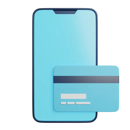 Mobile Banking Payment 3D Icon