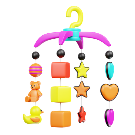 Mobile pour berceau  3D Icon