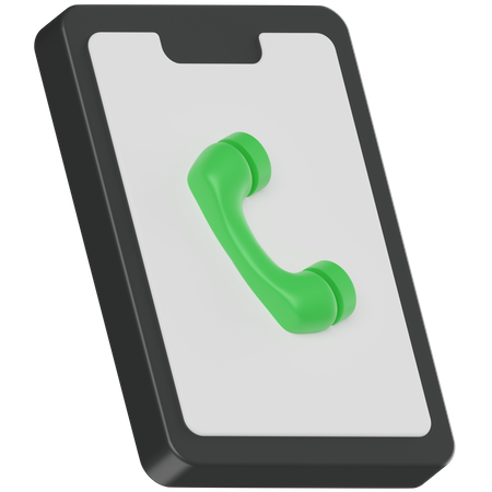 Mobile Call 3D Icon