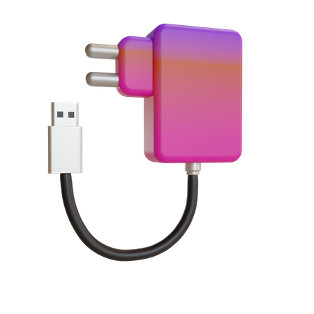Mobile Charger  3D Icon