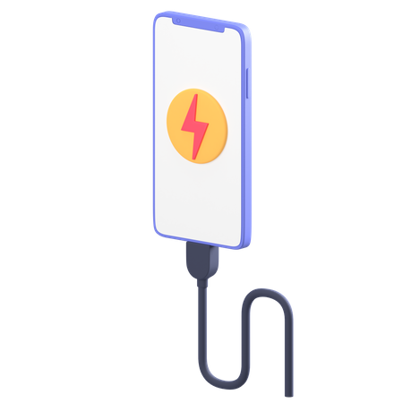 Mobile Charger  3D Icon