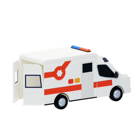 Mobile Clinic  3D Icon