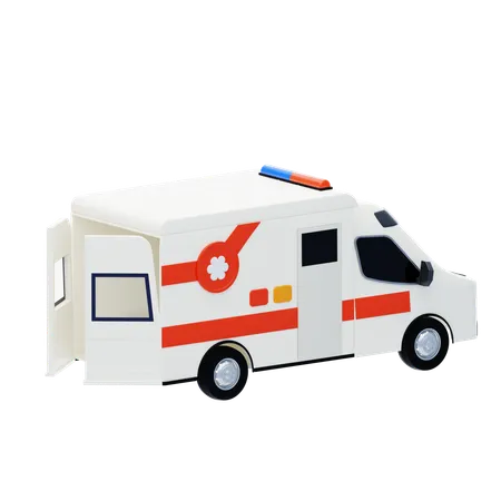 Mobile Clinic  3D Icon