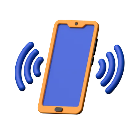 Mobile Connectivity  3D Icon