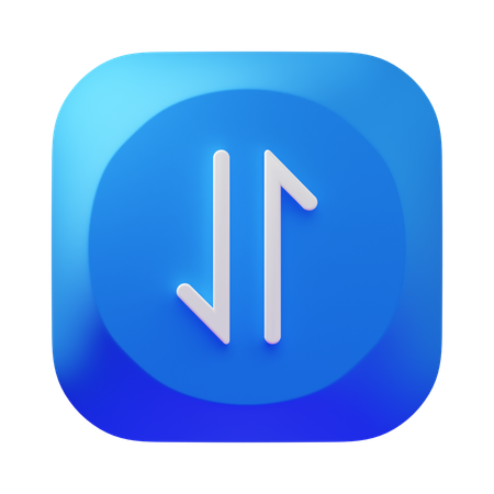 Mobile Data  3D Icon