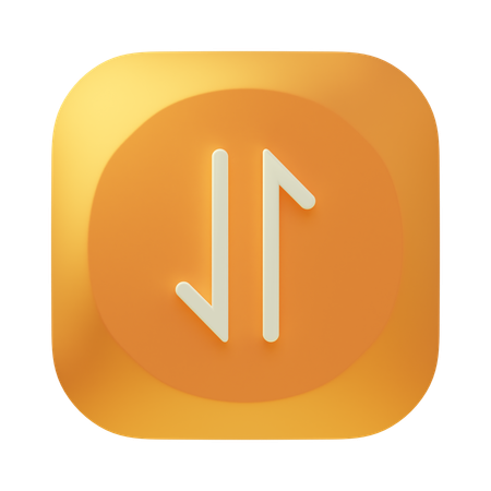 Mobile Data  3D Icon