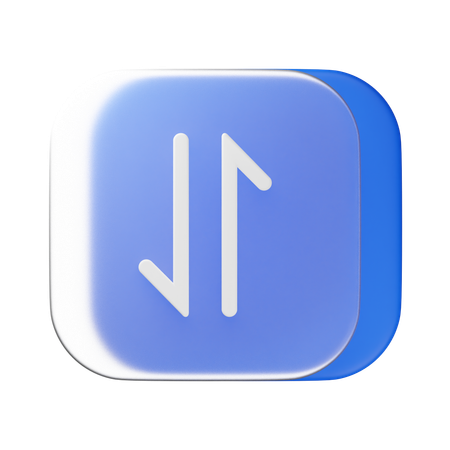 Mobile Data  3D Icon