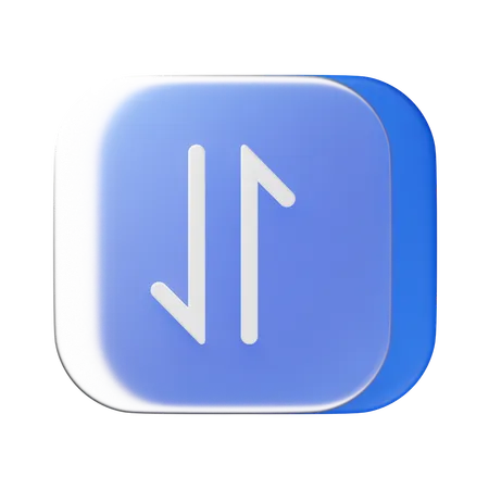 Mobile Data  3D Icon