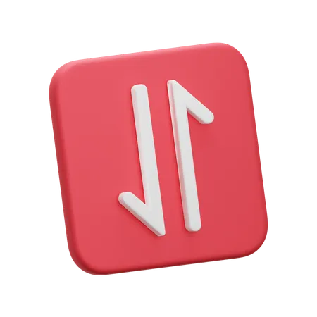 Mobile Data  3D Icon