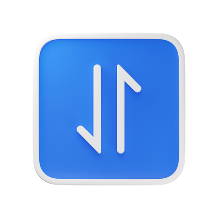 Mobile Data  3D Icon