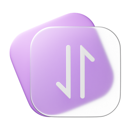 Mobile Data  3D Icon