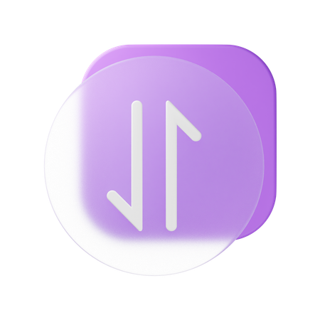 Mobile Data  3D Icon