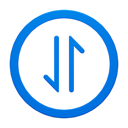 Mobile Data  3D Icon