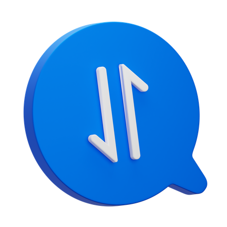 Mobile Data  3D Icon