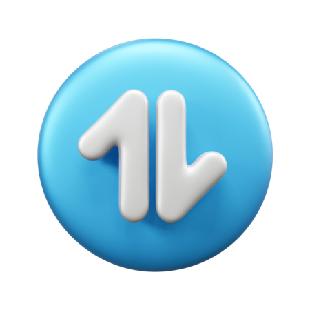 Mobile Data  3D Icon
