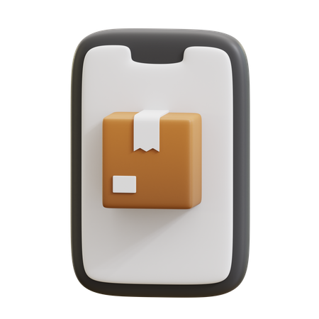 Mobile Delivery  3D Icon