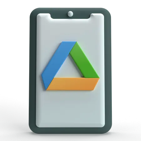 Mobile Drive  3D Icon